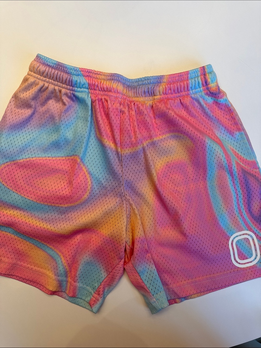 Overtime boys Multi-Color Tie-Dye Mesh Shorts